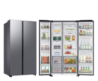 Lodówka Samsung RS70F65QETEO No Frost 178,6cm Stal Szczotkowana Kostkarka Twistowa AI 655L - 1351924 - zdjęcie 1